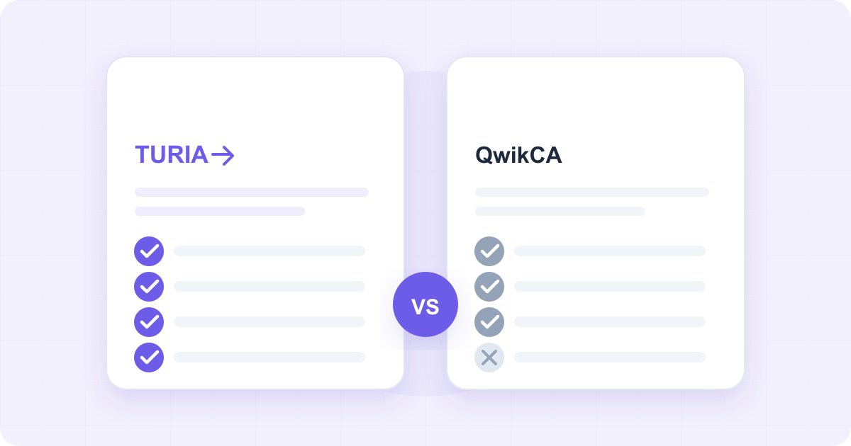 Turia vs. QwikCA: Comparison
